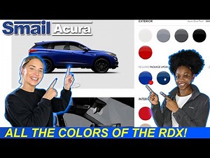 2021 Acura RDX | Every Exterior & Interior Color Available - Smail Acura