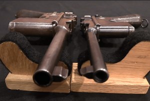 Chinese Warlord Pistols: The Huge Shanxi .45 ACP Broomhandle - Forgotten Weapons