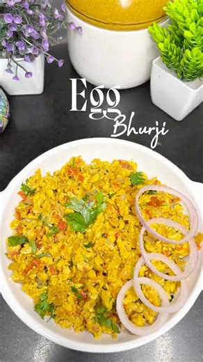 Easy Egg Bhurji Recipe | Quick & Tasty Breakfast 🍳