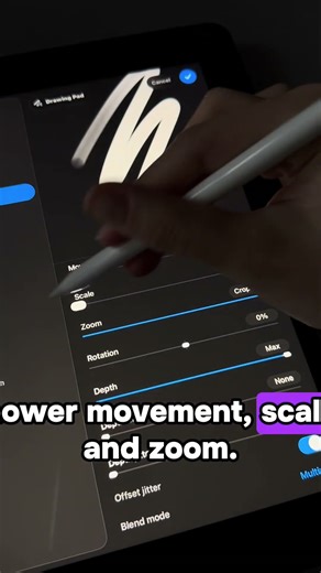 How to create a blending brush in Procreate #procreate