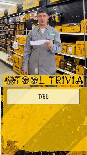 TOOL TRIVIA DeWalt Day is June 14th! #gebosstores #gebos #gebostooltrivia #DEWALT | Gebo's | Facebook