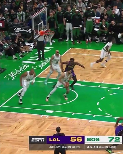 PERFECT Ball Movement by the Celtics! Watch Lakers vs Celtics LIVE & free in India on YouTube/@NBA!