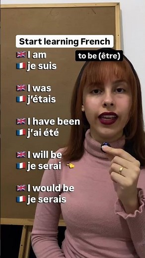 How to use the verb "TO BE" in French (être) #learnfrench