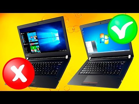 How to install Windows 7 instead of Windows 10 on a laptop