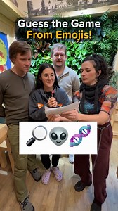 Guess the Game From Emojis! 🔎👽🧬 PART 1 We tested the board game and emoji knowledge of the CGE crew! Can you guess the board game title written in emojis? #boardgames | Czech Games Edition