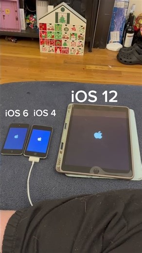 iPod touch 4 on iOS 6 vs iPod touch 2 on iOS 4 vs iPad 7 on iOS 12