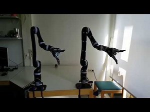 Master-Slave-Control of Two Kinova Jaco 2 Manipulators