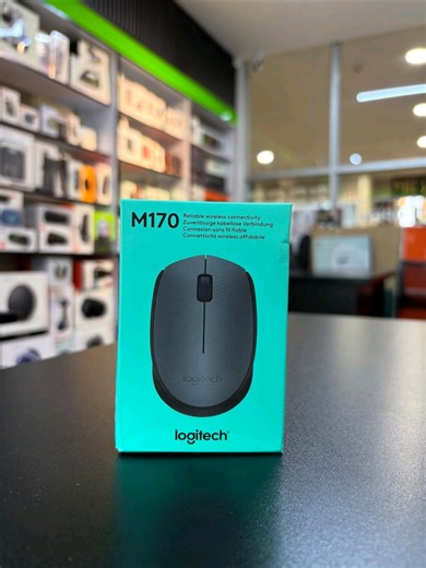 Smooth clicks. Zero wires. 💻✨ Logitech M170 Wireless Mouse — simple, reliable, and ready to go. Just plug in the nano receiver and enjoy stable wireless control with no lag. Comfortable grip, long battery life, and perfect for work, study, or travel. Small mouse. Big performance. 🖱️🔥 #Logitech #M170 #WirelessMouse #TechTok #WorkSetup