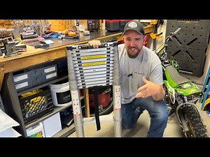 Telescoping extension ladder review!
