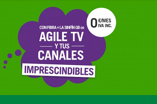 Yoigo mejora su servicio de televisión Agile TV: nuevos canales, contenido bajo demanda y gratis para algunos clientes