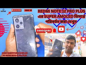 redmi note 12 pro plus lcd replacement | how to change redmi note 12 pro plus 5g screen