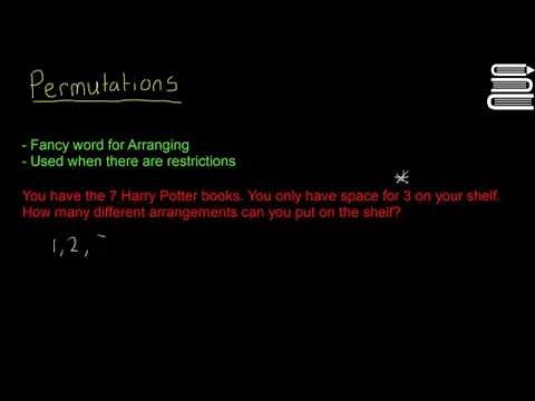 Leaving Cert Maths - Probability 22 - Permutations