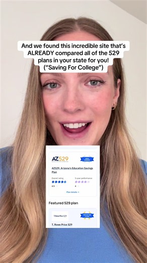And HOW do you find the best 529 plan for your family, you ask?! That’s the easy part! “Saving For College” has already done the work for you! They’ve compared the 529 plans available in your state, and they show you with the best options for you to consider👏 529 plans are an incredible way to save BIG for your child’s future! 🎓💸