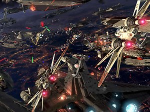 Space Battle above Coruscant addon - Star Wars: Galactic Battlegrounds