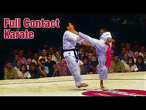 Karate tournament from the 80s