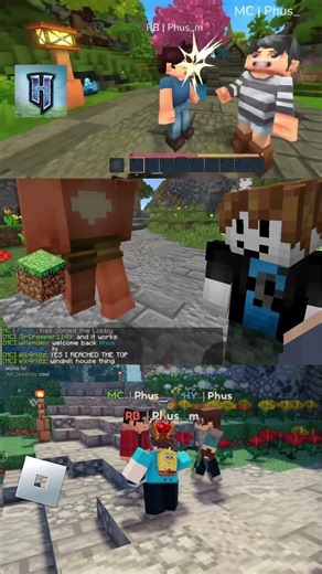 Minecraft x Hytale x Roblox #minecraft #hytale #roblox #robloxdev