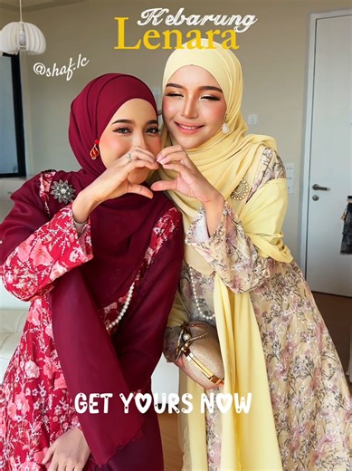 Grab laju2 tau korang! Kebarung cotton embroidery, sumpah lawa!