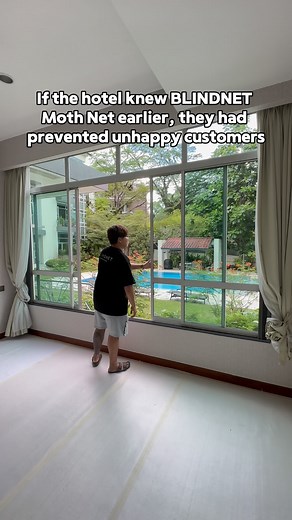 Blindnet ™ on Instagram: "I’m a happy customer now ✌ Blindnet Moths/Mosquito Net are suitable for window and door. #mosquito #mosquitonet #moth #moths #blindnet #homerenovation #renovation"