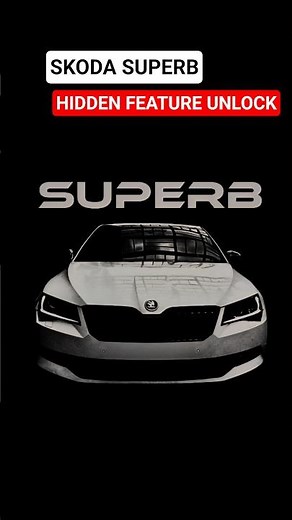 Just unlocked a hidden Skoda Superb feature and it's a game-changer! #SkodaSuperbUnlocked #trending