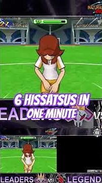 6 HISSATSUS IN ONE MINUTE Inazuma Eleven Go Galaxy #inazumaeleven #イナズマイレブンgoギャラクシー #inazumaelevengo