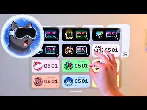 Apple Vision Pro MD Clock