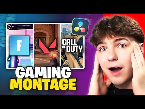 How to EDIT Gaming Montages in 2024! (Davinci Resolve Beginner's Guide)