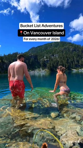 Comment “GUIDE” and we will send you the link to our Complete Vancouver Island Guide with over 330 things to do! 🗺️ (the link is also in our bio!) Our BLACK FRIDAY SALE is on now - 50% off ends TODAY! 🤗 It’s time to plan for your 2026 travels! These are all of the must-do, bucket list activities, organized into the best months to do them👇 January - Ski at Mount Washington and Mount Cain. February - Explore Juan de Fuca Provincial Park. Raging beach waterfalls, storm watching and no crowds mak