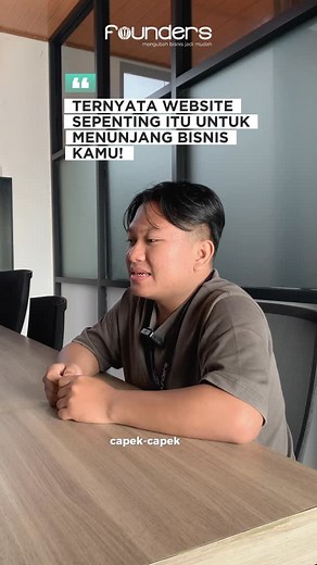 22K views | Cuma 1 hari, websitemu langsung jadi! Mau bikin toko online (e-commerce) atau company profile buat bisnis?﫡Kami siap wujudkan dengan desain keren & profesional ➡️ Gak perlu nunggu lama, bisnis online kamu bisa langsung jalan besok!  Yuk DM/klik link sekarang biar websitemu langsung on! #Website1Hari #JasaPembuatanWebsite #WebsiteProfesional #EcommerceIndonesia #CompanyProfile | Founders.co.id | Facebook