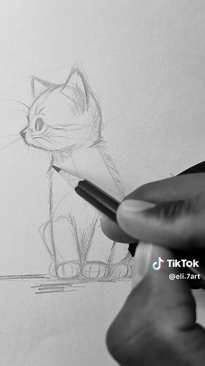 Como Desenhar um Gatinho Fofo do Zero: Tutorial Criativo