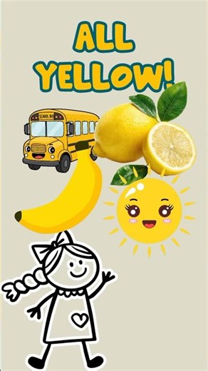 Learn Colors - YELLOW! | Colors for Kids | Educational Fun for Toddlers #colorlearning #learncolors