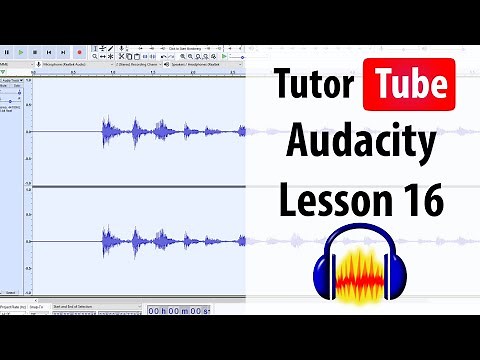 Audacity Tutorial - Lesson 16 - Timeshift Tool