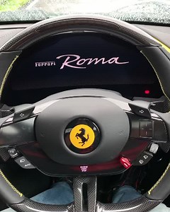 13K views · 217 reactions | Cabin of #FerrariRoma Beautiful! And very tech-y. All touch screens (including start-stop), except for physical Manettino which also gets Race mode. Also nothing like the Portofino Thoughts? . . . #ferrarifriday #roma #ferrari #evoindia #sportscar #fastcar #sportscars #prancinghorse | Sirish Chandran | Facebook