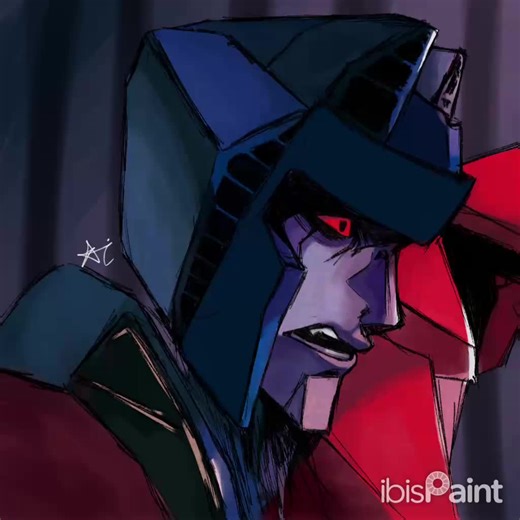 Speed Painting Starscream from Transformers
