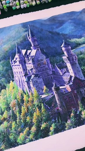 I stay up all night… #drawing #pendrawing #handpainting