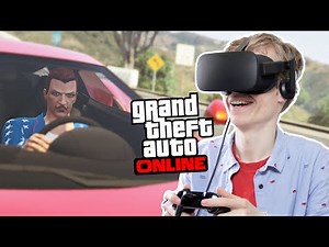 GTA 5 ONLINE IN VIRTUAL REALITY!| Grand Theft Auto 5: VR Online (Oculus Rift CV1)