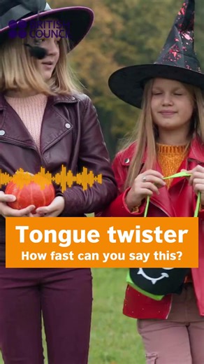 146K views · 1.9K reactions | 李 #Tonguetwister #Tuesday Here's a tongue twister to do with your little ones with a #Halloween feel.慄‍♀️ How quickly can you say it? https://learnenglish.pub/TongueTwisters Tongue twisters are a super fun way to practise and improve pronunciation and fluency.李 ~ Tina #LearnEnglish #tonguetwister #Parents | LearnEnglish Parents - British Council | Facebook