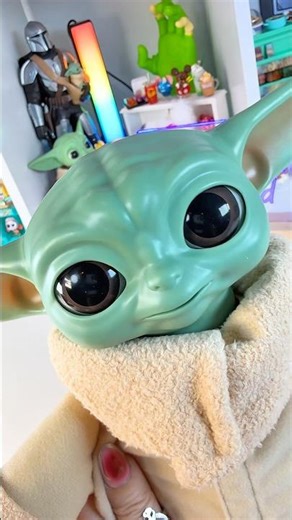 Star Wars The Mandalorian and Grogu Action Buddy Grogu #asmr #starwars