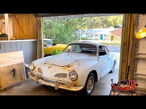 Restoration 1967 VW Karmann Ghia | Restoring The Fuel Pump! Abandoned 45 Years! Ghia Rescue Part 2