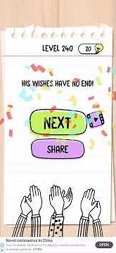 Brain test level 240 Walkthrough Solution