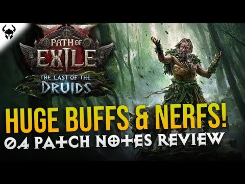 HUGE Nerfs & Buffs Incoming! Patch Notes Deep-Dive | Path of Exile 2: The Last of the Druids