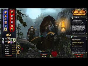 WoW Cataclysm Guide - New Worgen Character Creation Screen... New