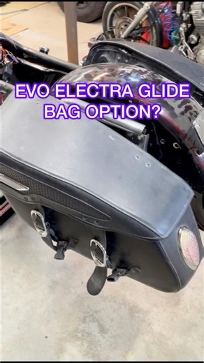 HARLEY EVO SADDLE BAG OPTION? 1989 Harley Davidson FLHS.