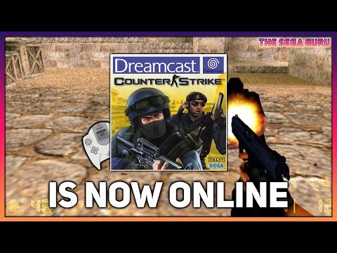 Counterstrike 1.6 for the Sega Dreamcast is NOW ONLINE!