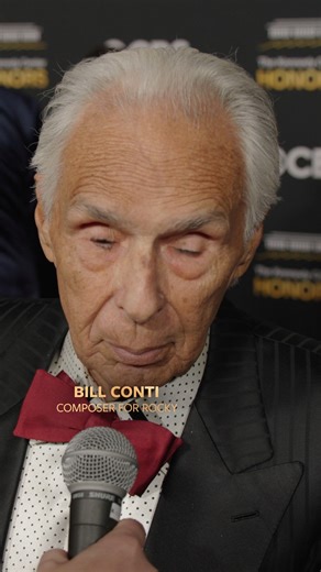 The Trump Kennedy Center on Instagram: ""I think he's demonstrated over 50 years his writing ability, directing ability, acting ability, longevity, and staying power. He's well deserving of this award." Oscar-winning composer Bill Conti shares his excitement about honoring Sylvester Stallone, whose breakthrough 1976 film 𝘙𝘰𝘤𝘬𝘺 he scored with its unforgettable soundtrack. Tune in tonight at 8 PM ET/PT on CBS. Also streaming on Paramount+."