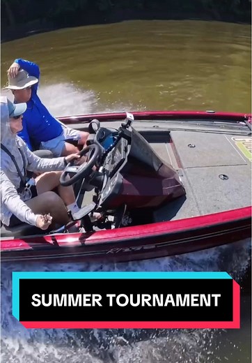 Fishing A Summer Tournament…#fishing #bassfishing #fishingtok #basstok #tournament #river