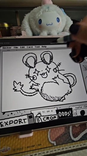 happy Halloween 🎃 I saw the alpha Dedenne and need to draw this #halloween #pokemon #fanart