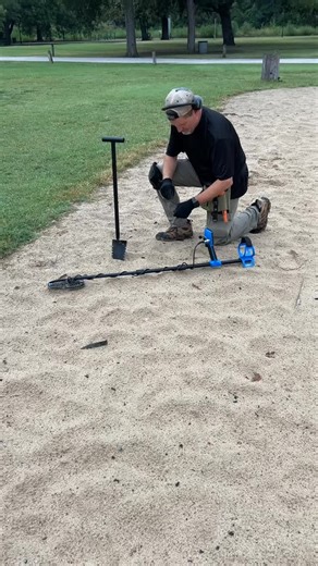 While out testing the Ripper Coil, Steve was hitting the sand volleyball courts and found this nice “Texas” pendant! The Ripper does very well on fine jewelry, and with this new Vortex update, the improvements on our iron filters provide you with better unmasking of good targets! Great find👏 #garrett #garrettmetaldetectors #garrettfind #garrettvortex #metaldetecting #metaldetectingfinds | Garrett Metal Detectors
