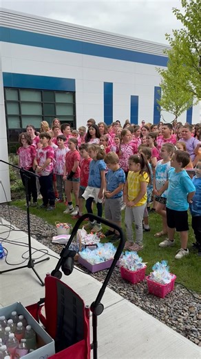 46 reactions · 4 comments | Students and teachers from JD George Elementary school brought faith, hope, inspiration and song to patients and staff at the Upstate Cancer Center at Verona, Wednesday, June 12, 2024. (Sentinel video by John Clifford) | Sentinel Media Company | Facebook