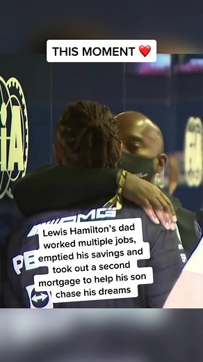 Lewis Hamilton and His Dad: A Special Moment