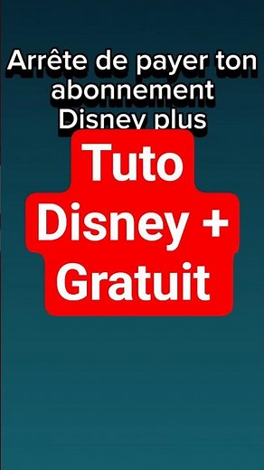 Comment avoir un abonnement Disney + gratuit #disneyplus #disneyland #disneyfilms #disney #disney+